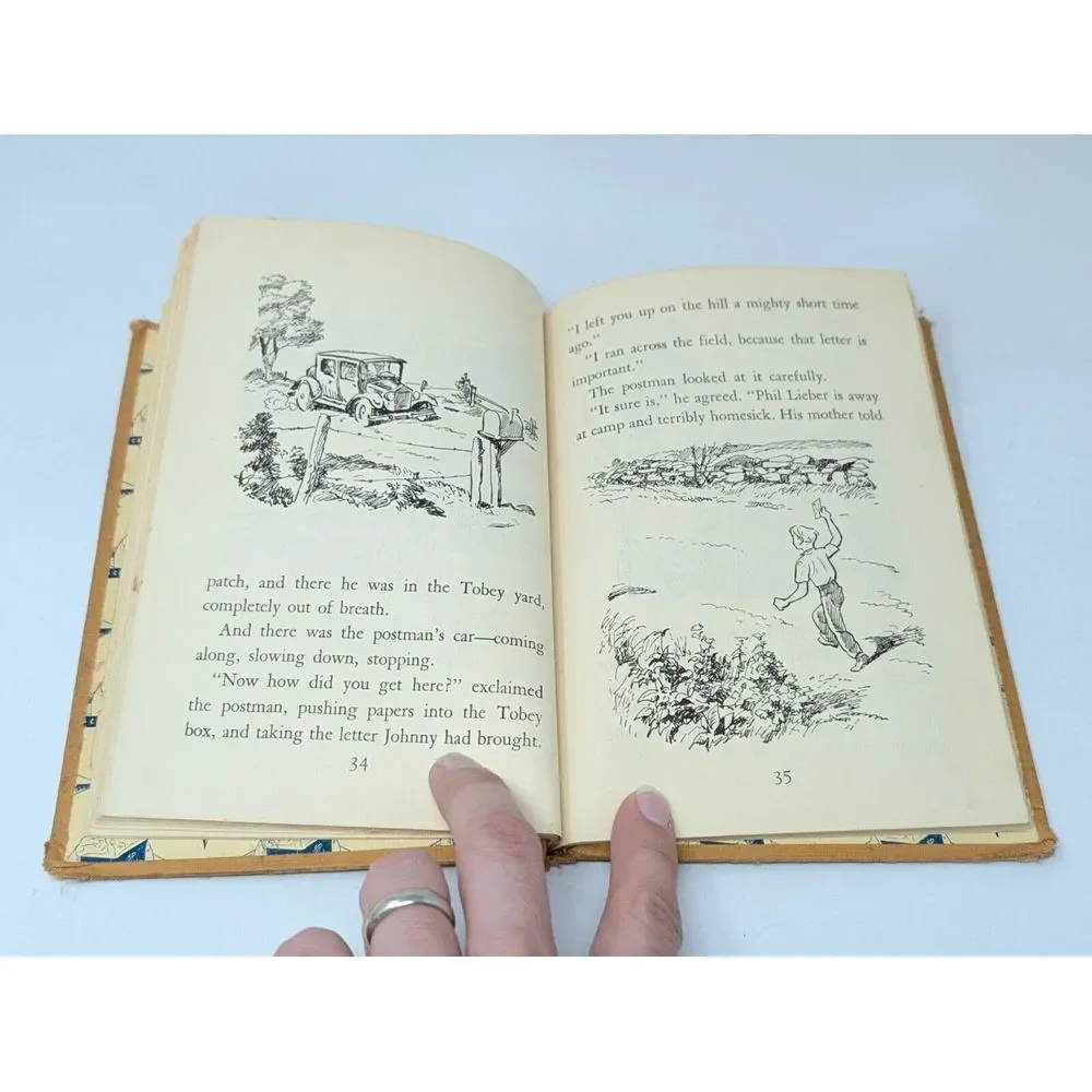 Down The Road With Johnny Irene Smith 1951 Hardcover Illustrated Cadmus Book VTG